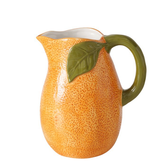 Krug Orange H22cm Steingut 2400ml